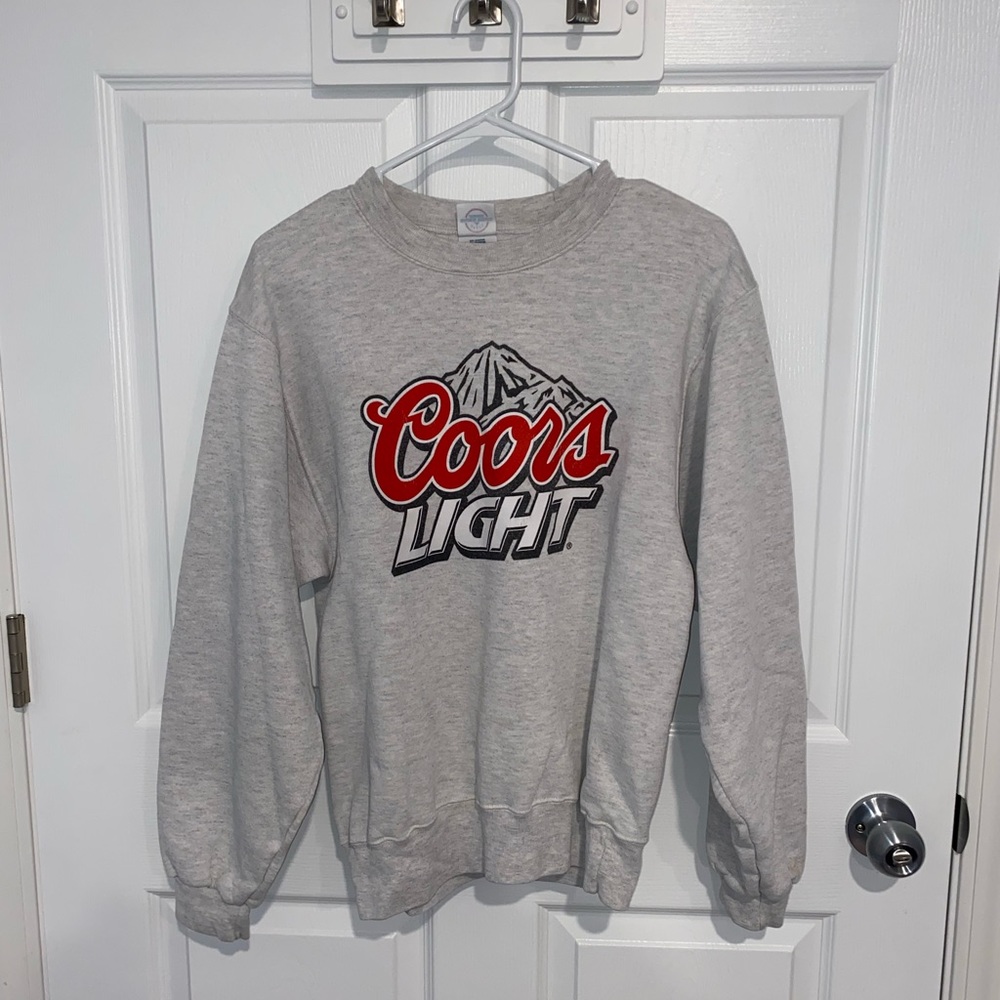 Coors light vintage crewneck